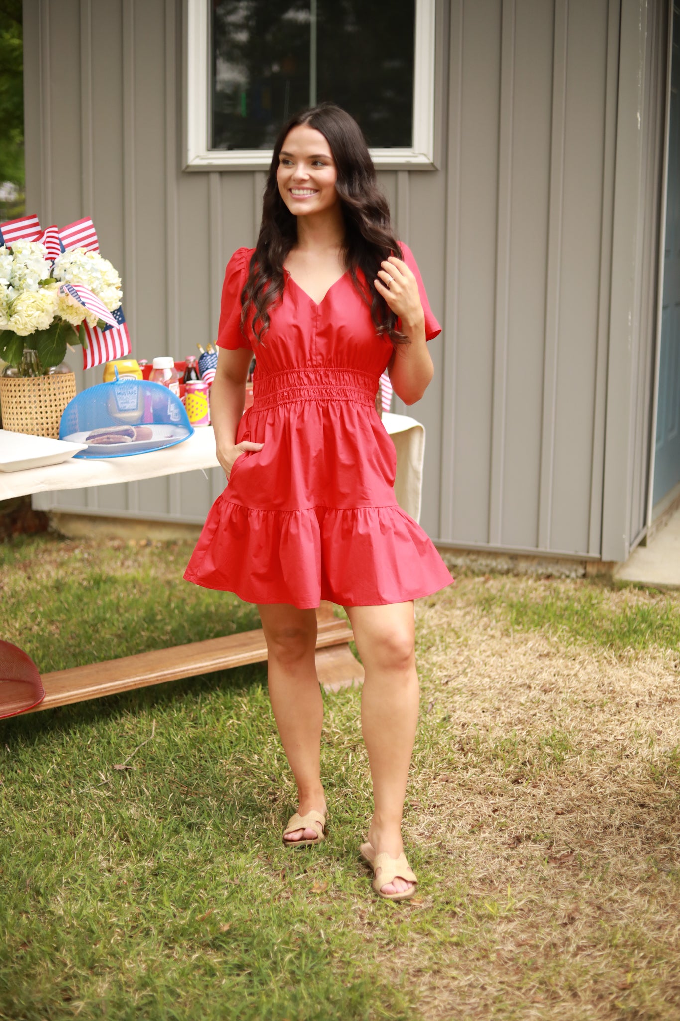 Elastic Waist Dress