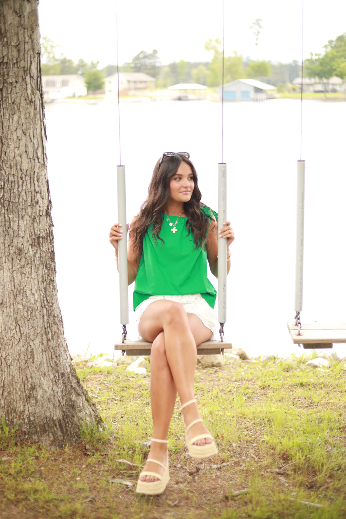 Sleeveless Floaty Top
