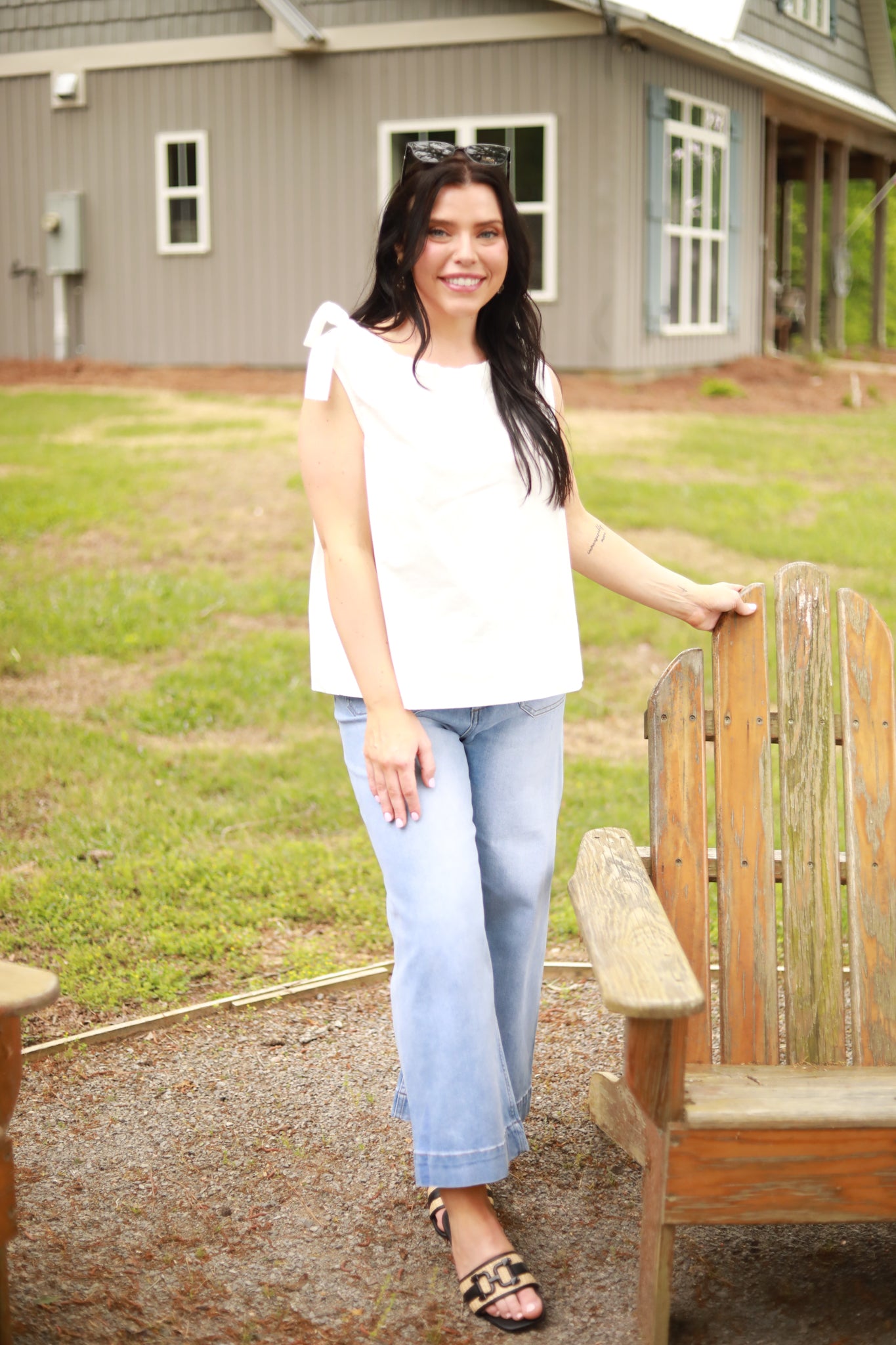 Sleeveless Floaty Top