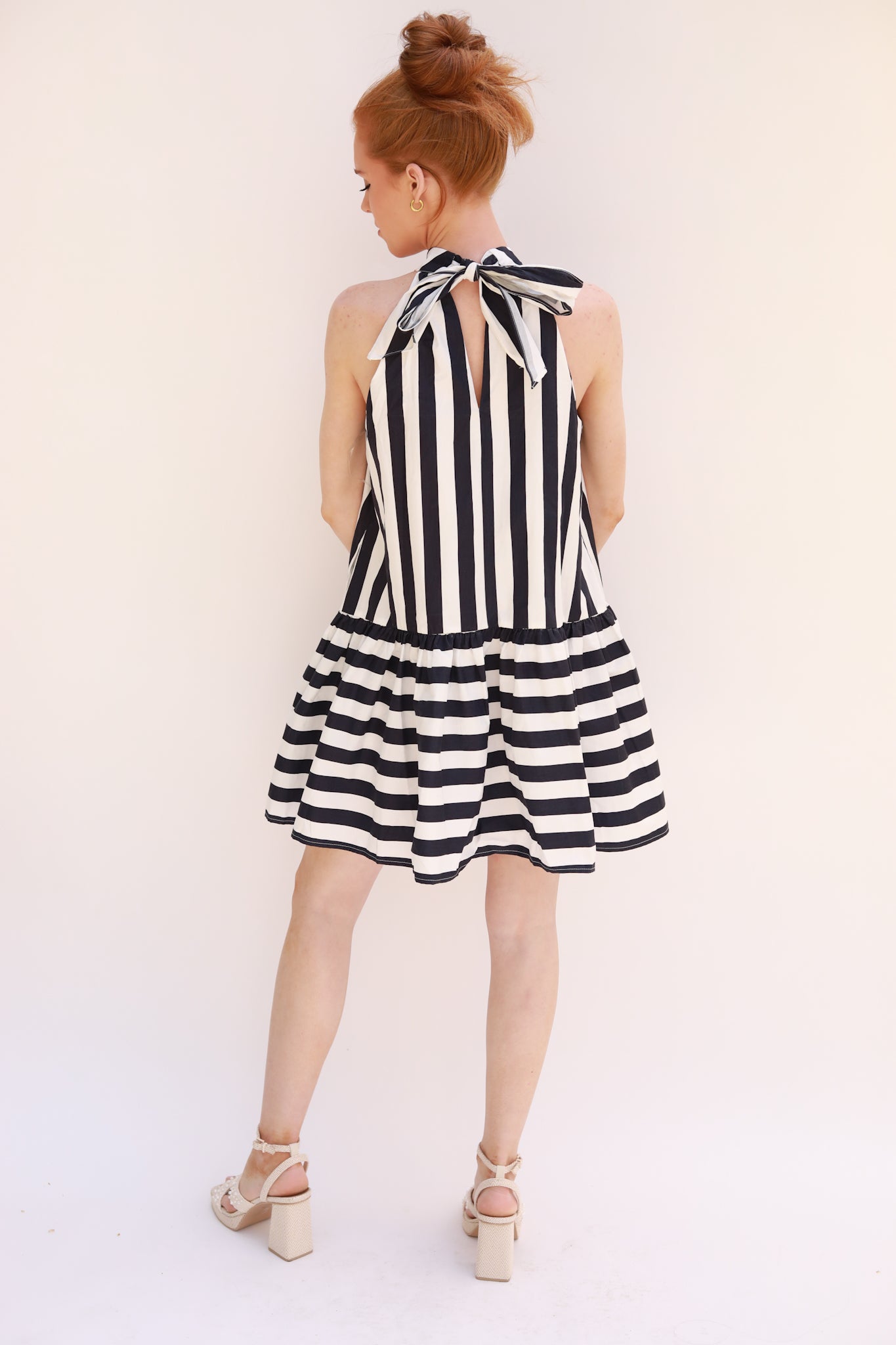 Halter Stripe Dress