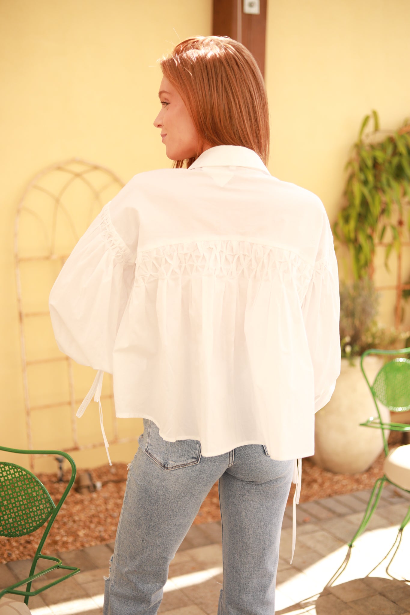 Gathered Floaty Top