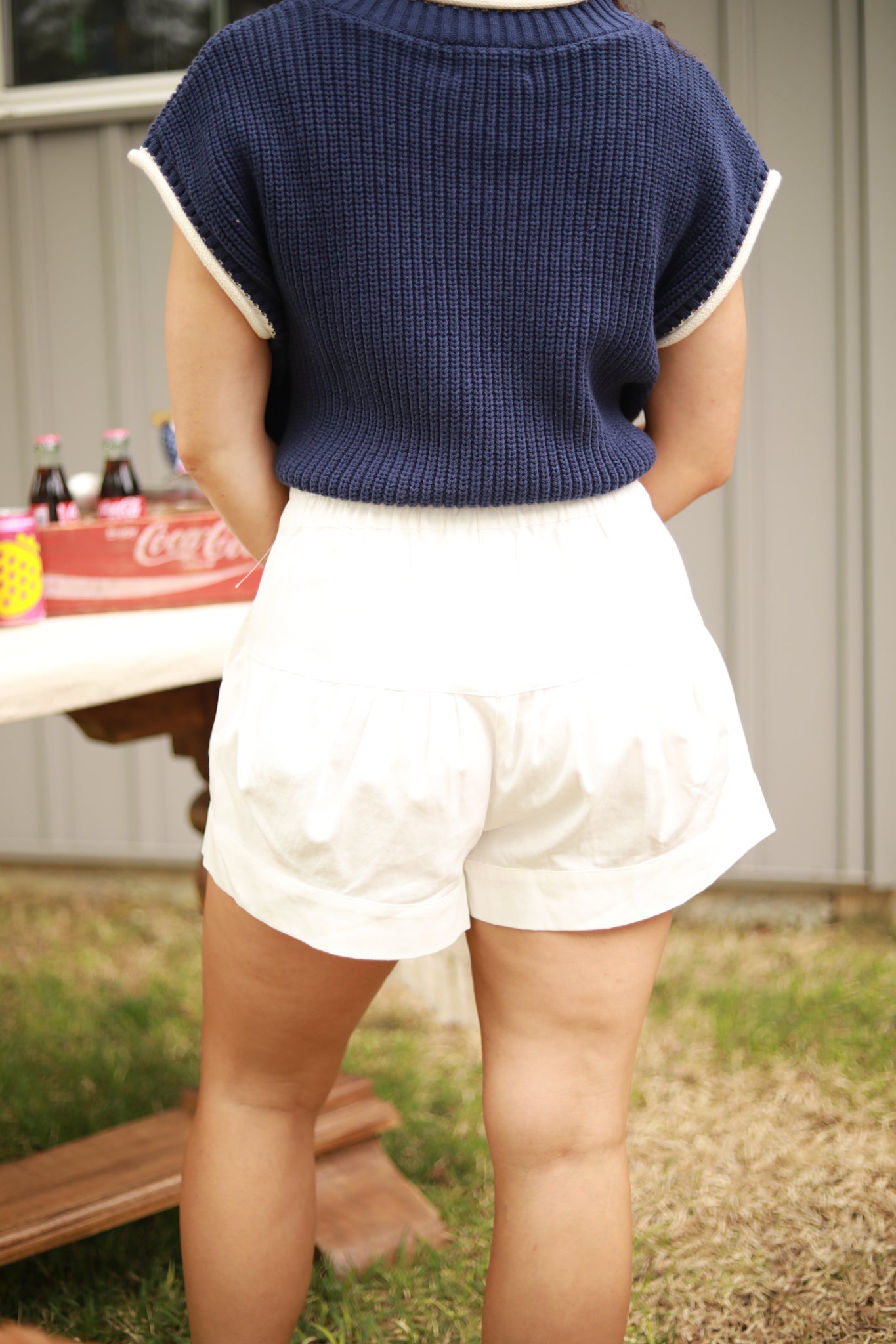 Gathered Shorts
