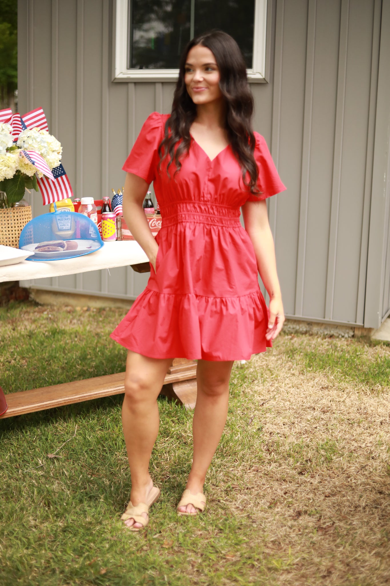 Elastic Waist Dress