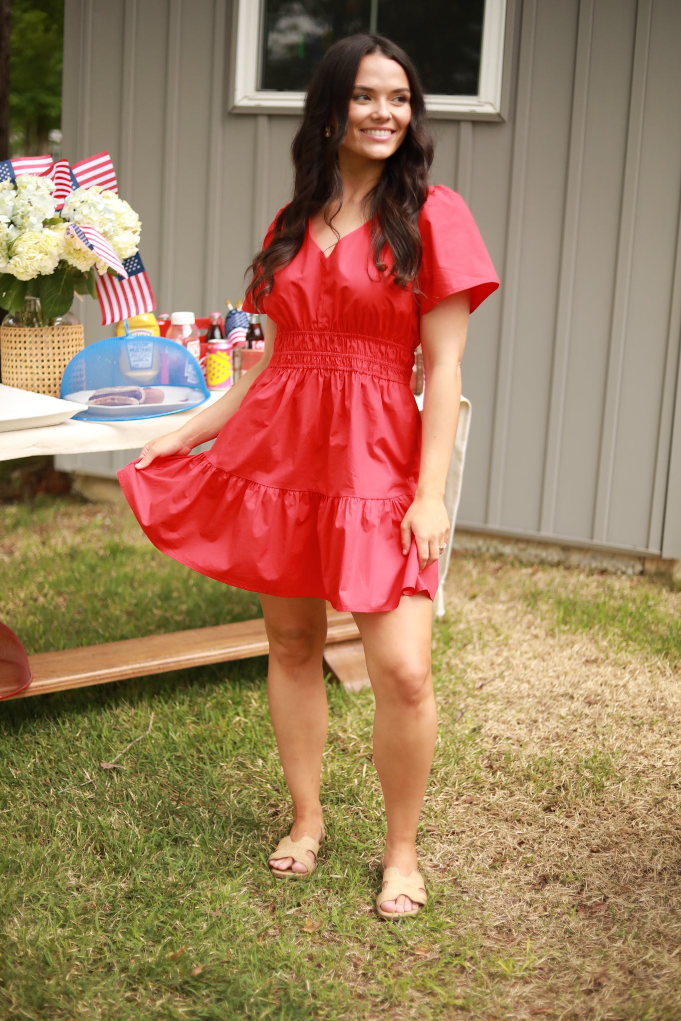Elastic Waist Dress