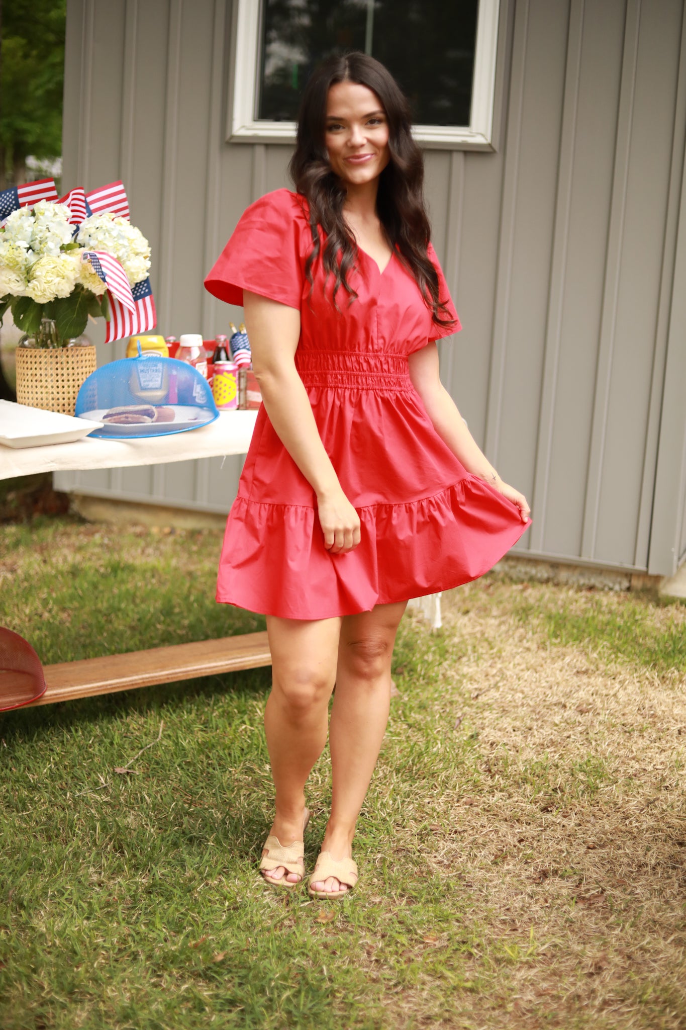 Elastic Waist Dress
