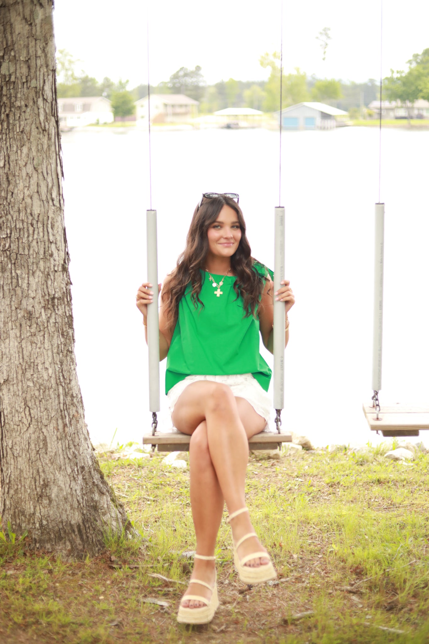 Sleeveless Floaty Top