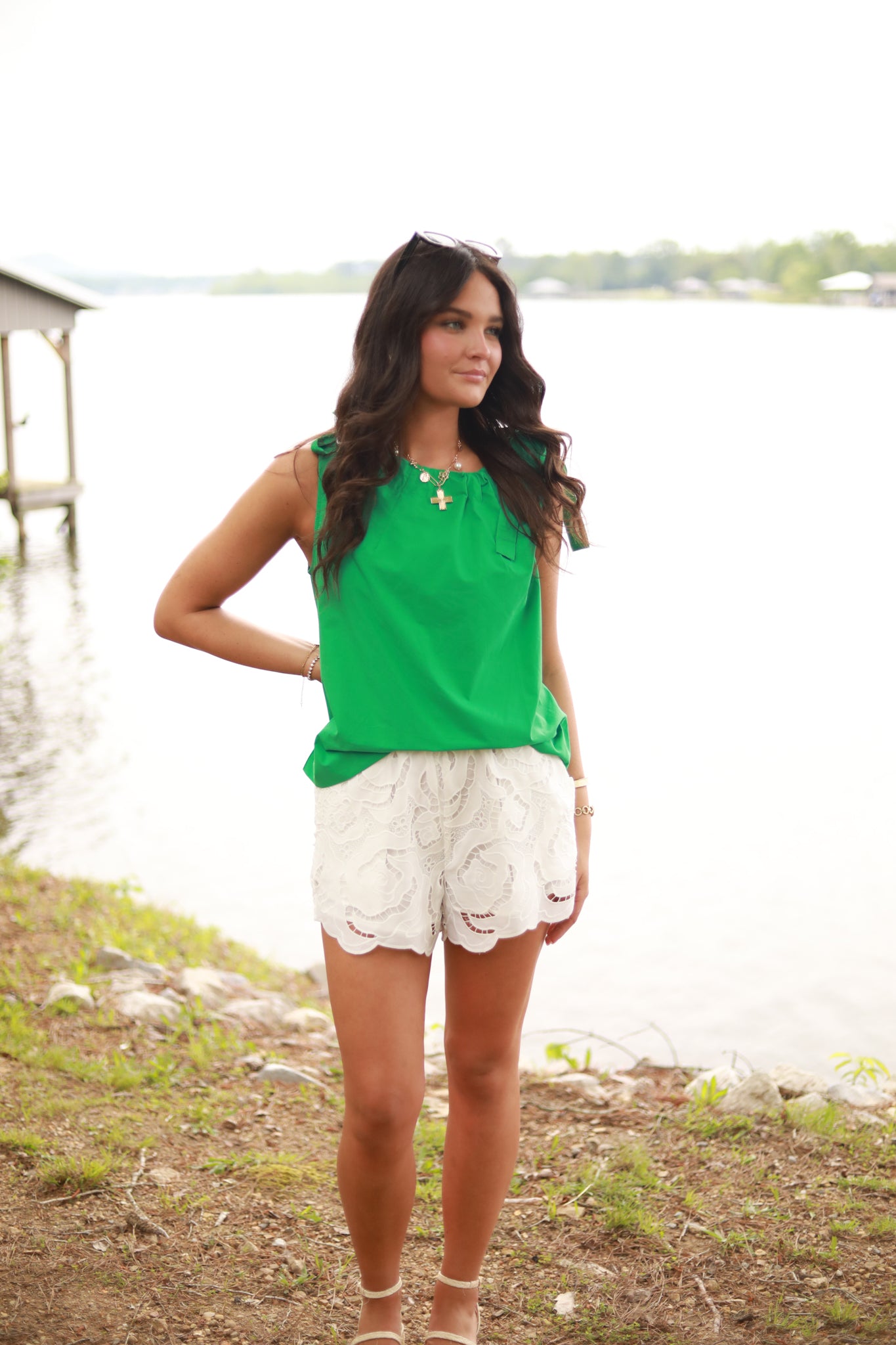 Sleeveless Floaty Top