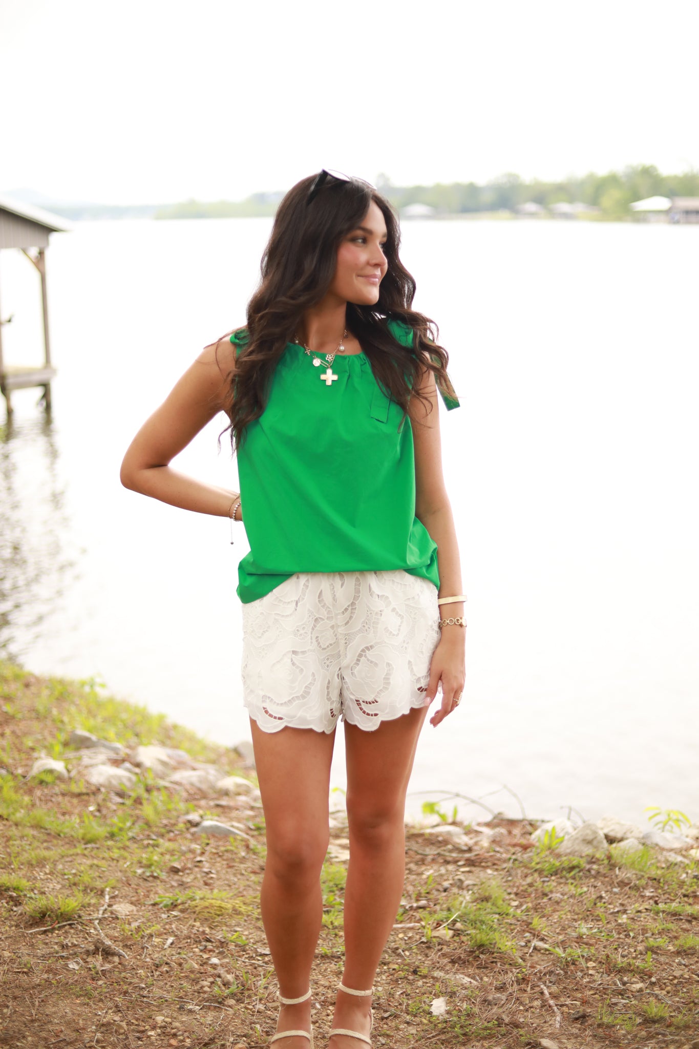 Sleeveless Floaty Top