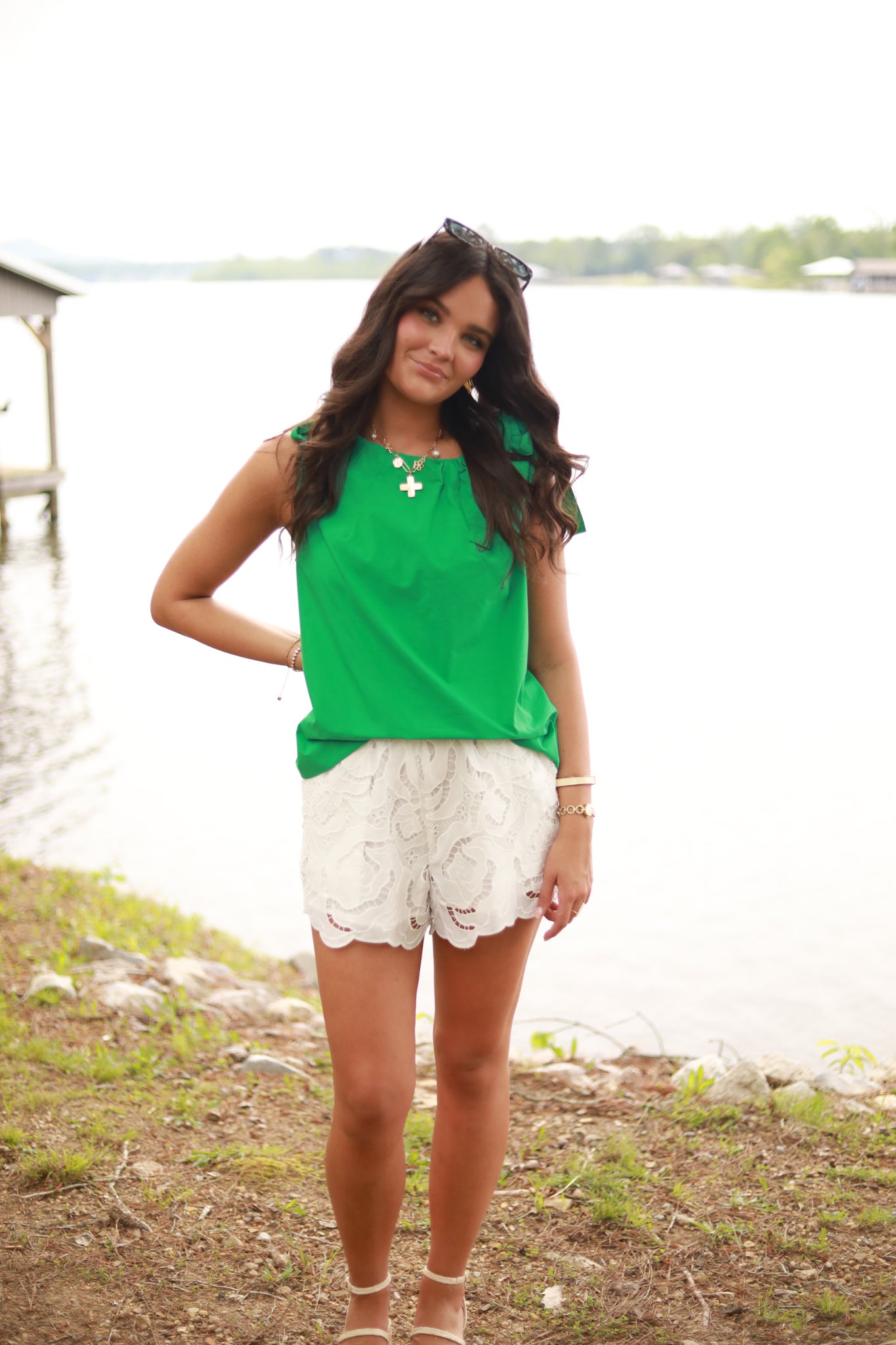Sleeveless Floaty Top