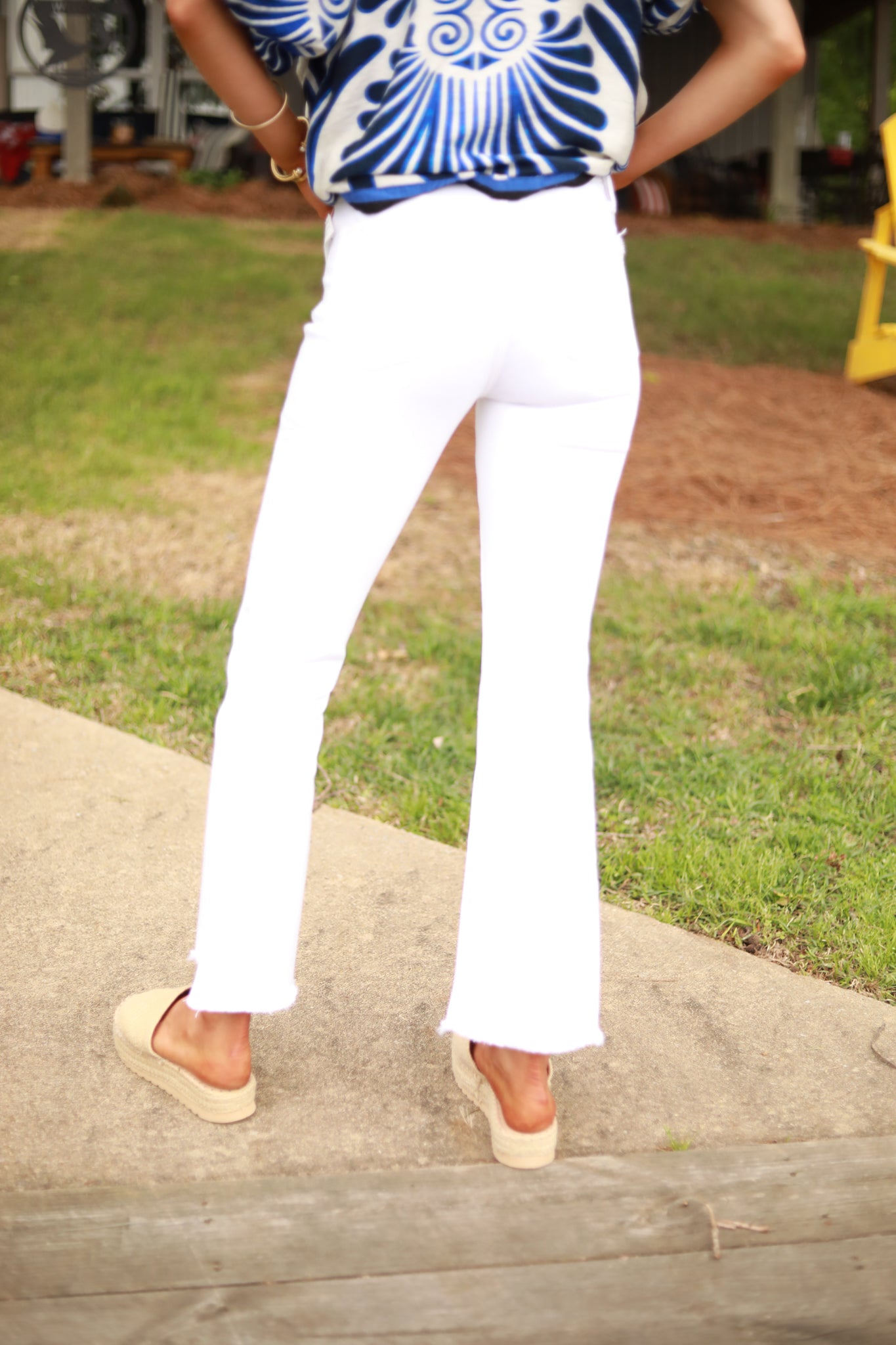 Highrise Crop Flair Jean