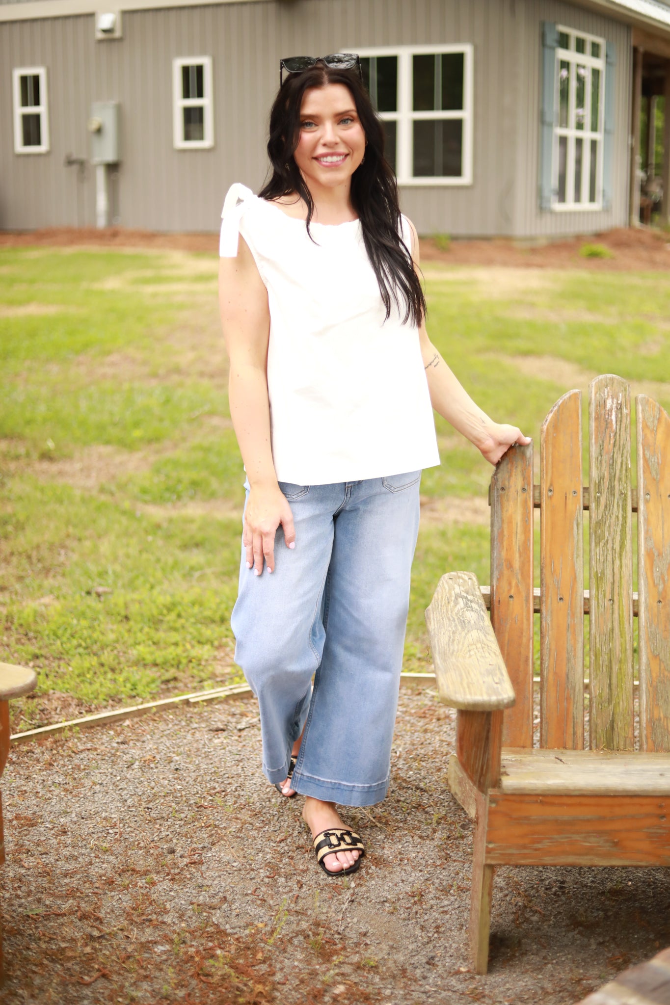 Sleeveless Floaty Top