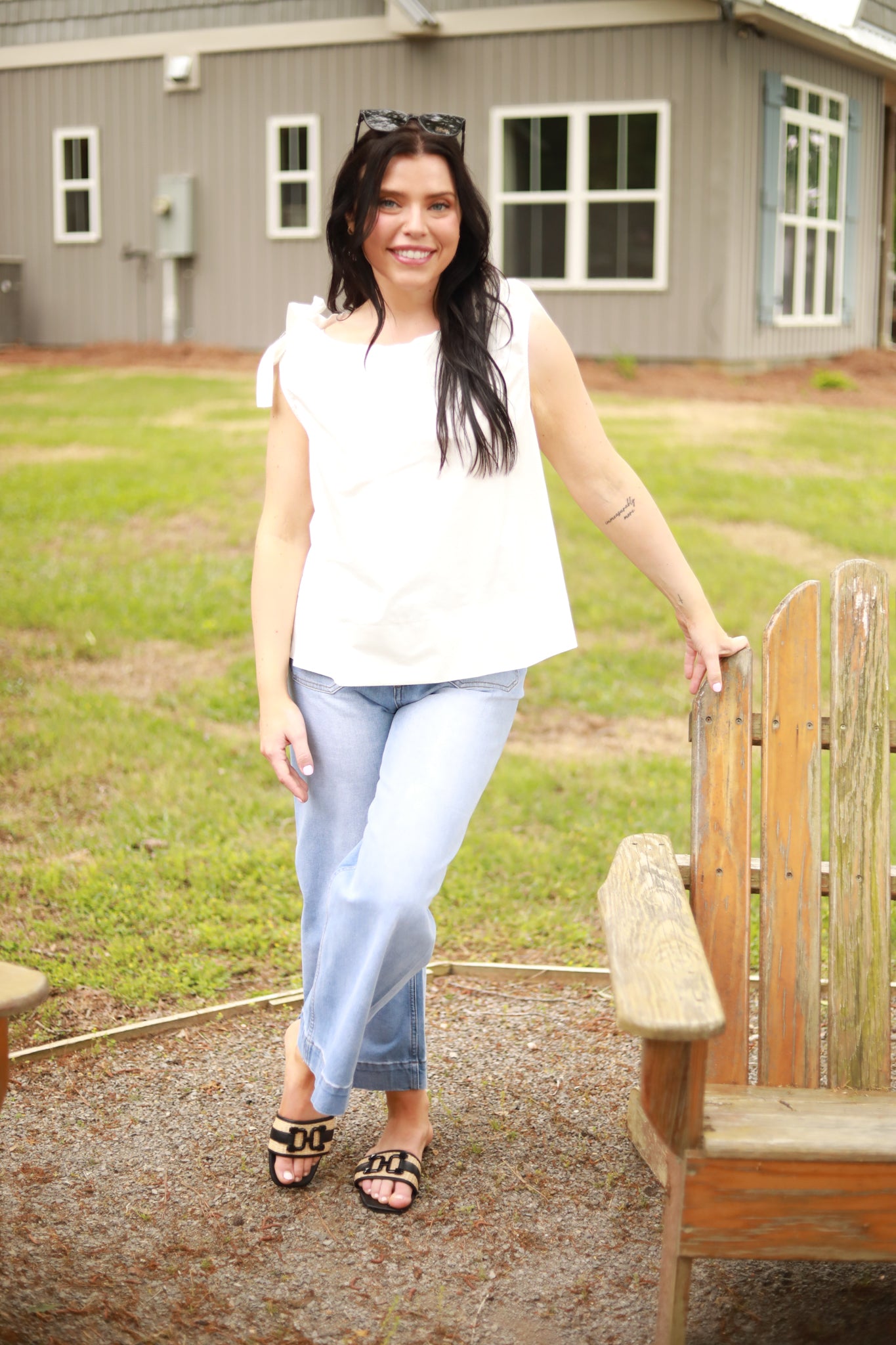 Sleeveless Floaty Top