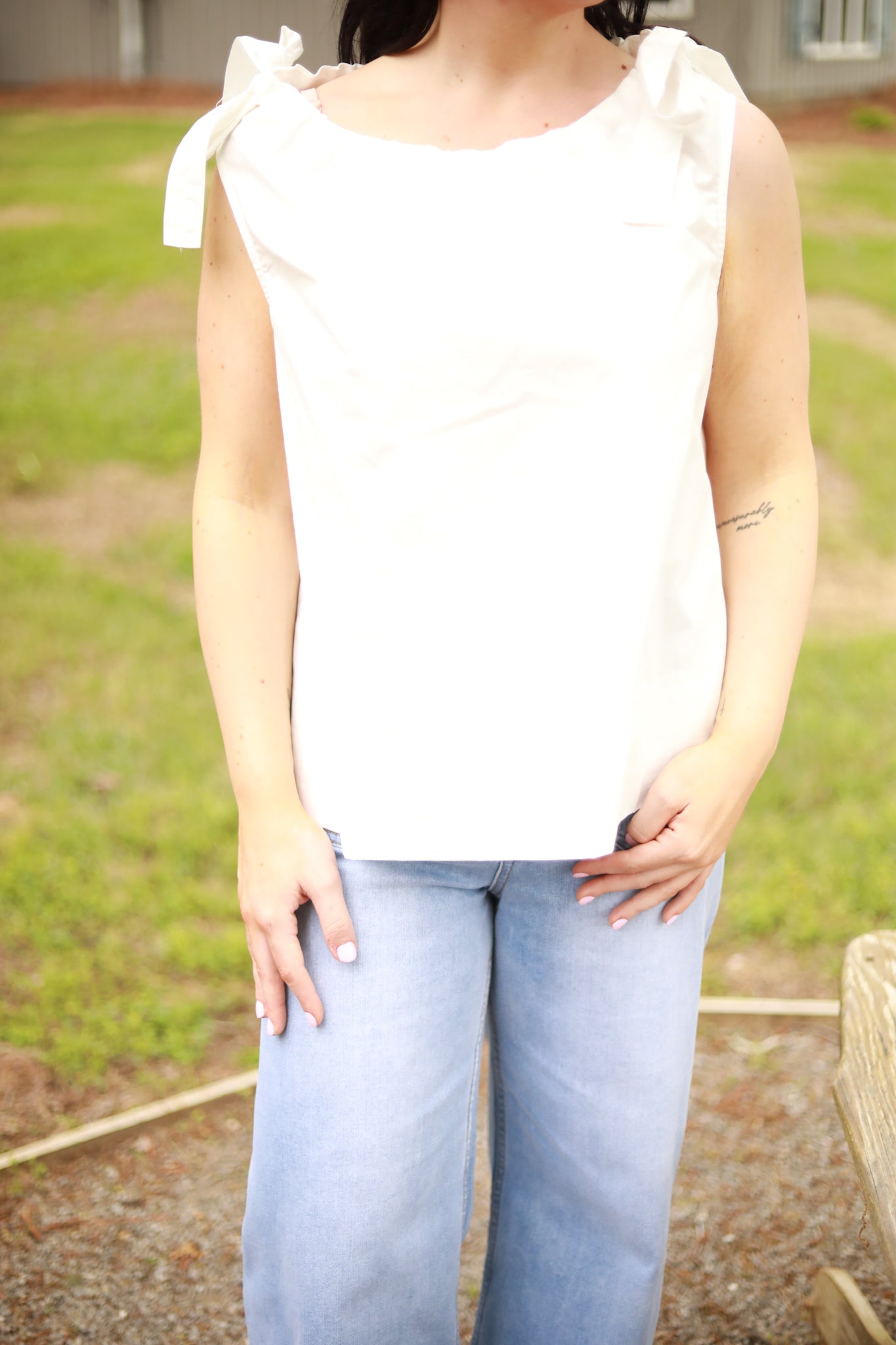 Sleeveless Floaty Top