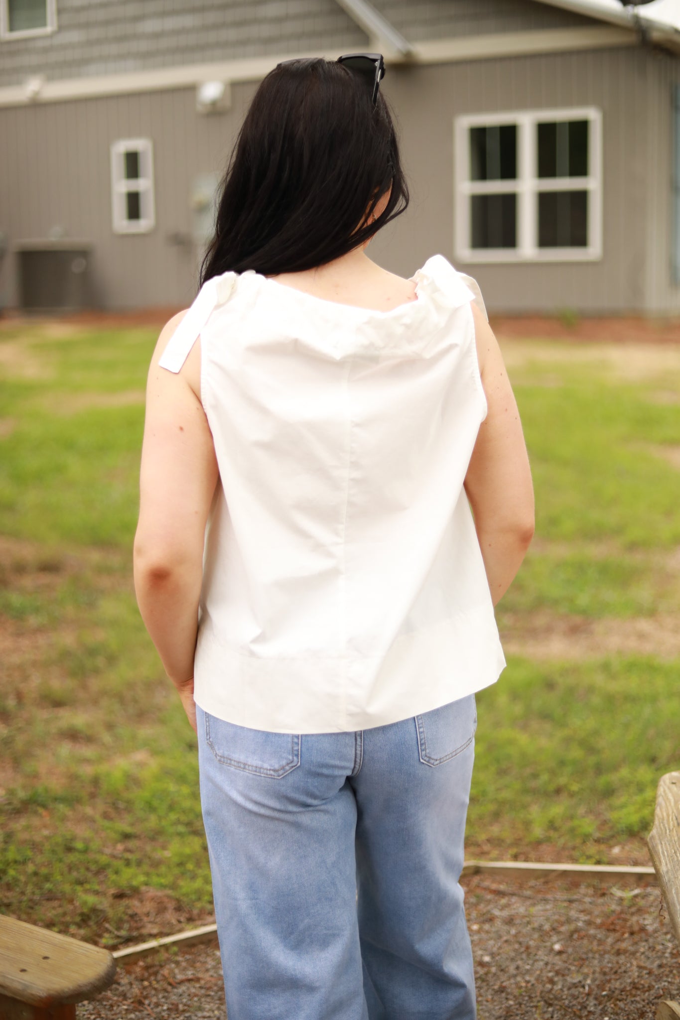 Sleeveless Floaty Top