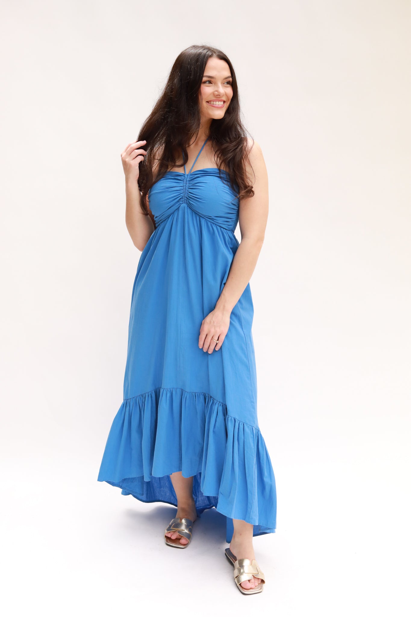 Halter Midi Dress