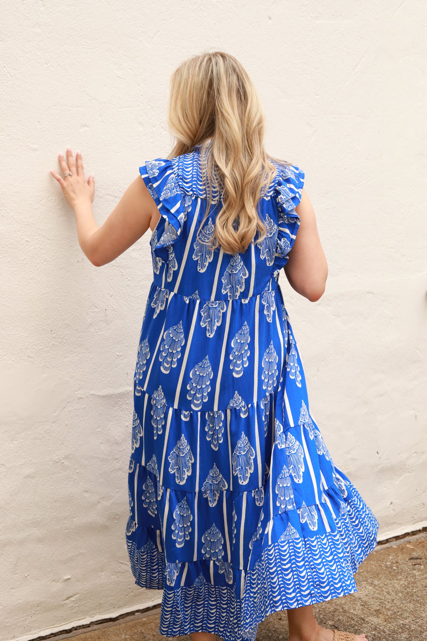 Funky Print Midi Dress