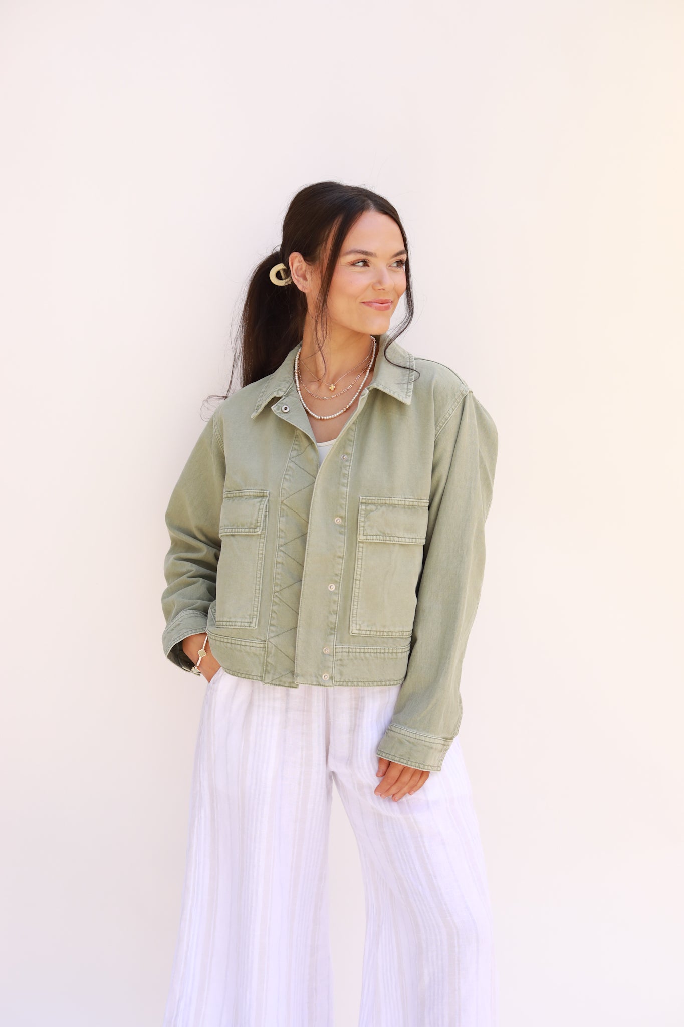 Big Pocket Jean Jacket