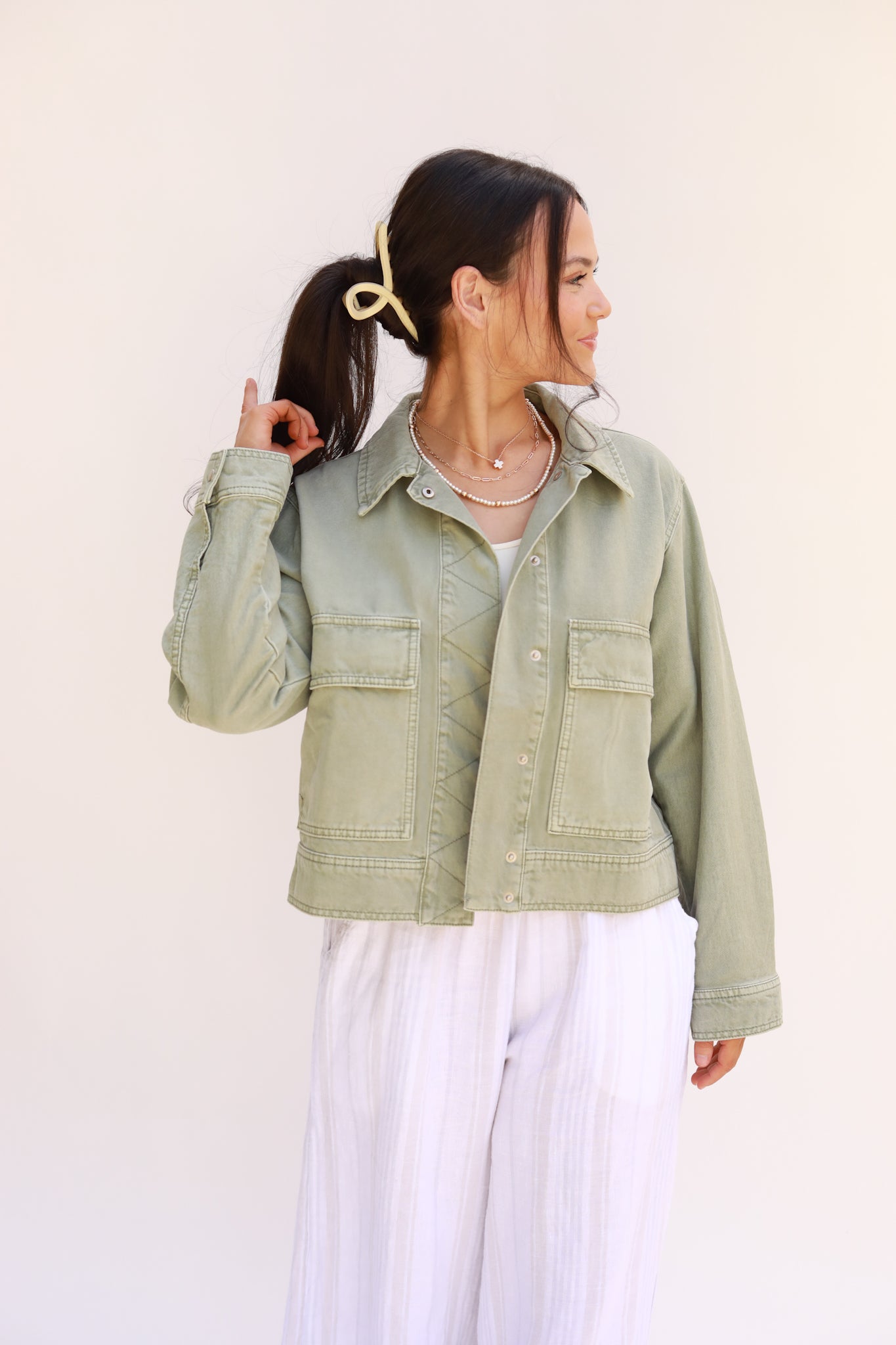 Big Pocket Jean Jacket
