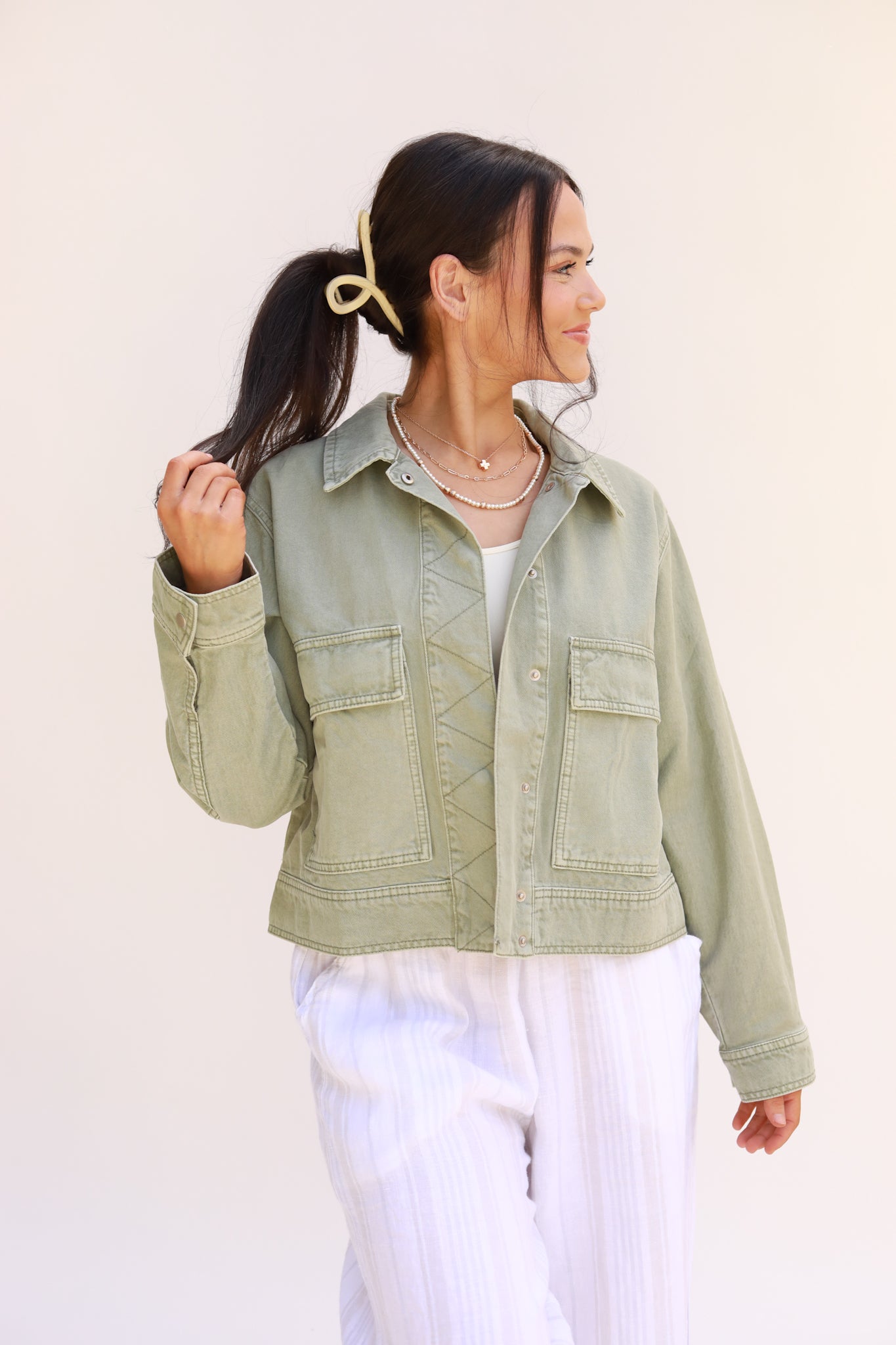 Big Pocket Jean Jacket